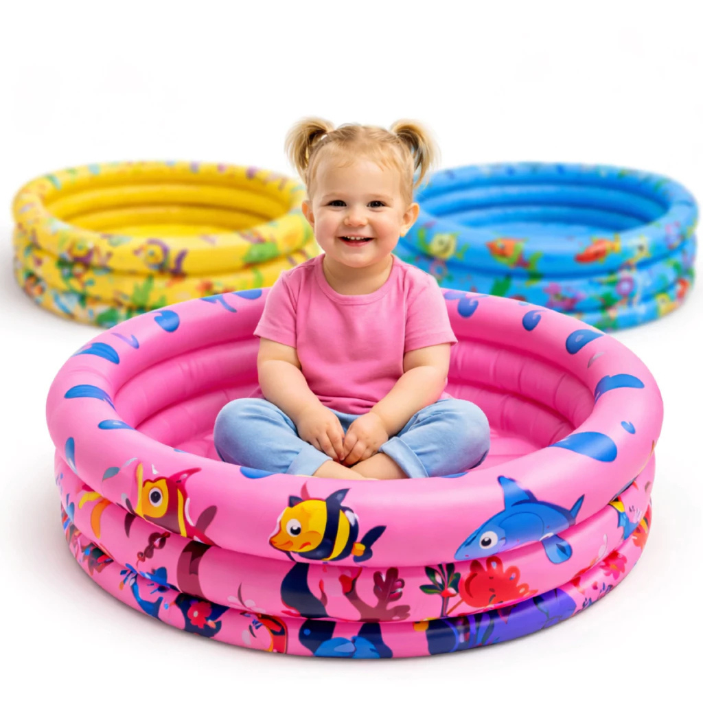 Piscina Inflável 60 Cm 3 Gomos 36 Litros Infantil