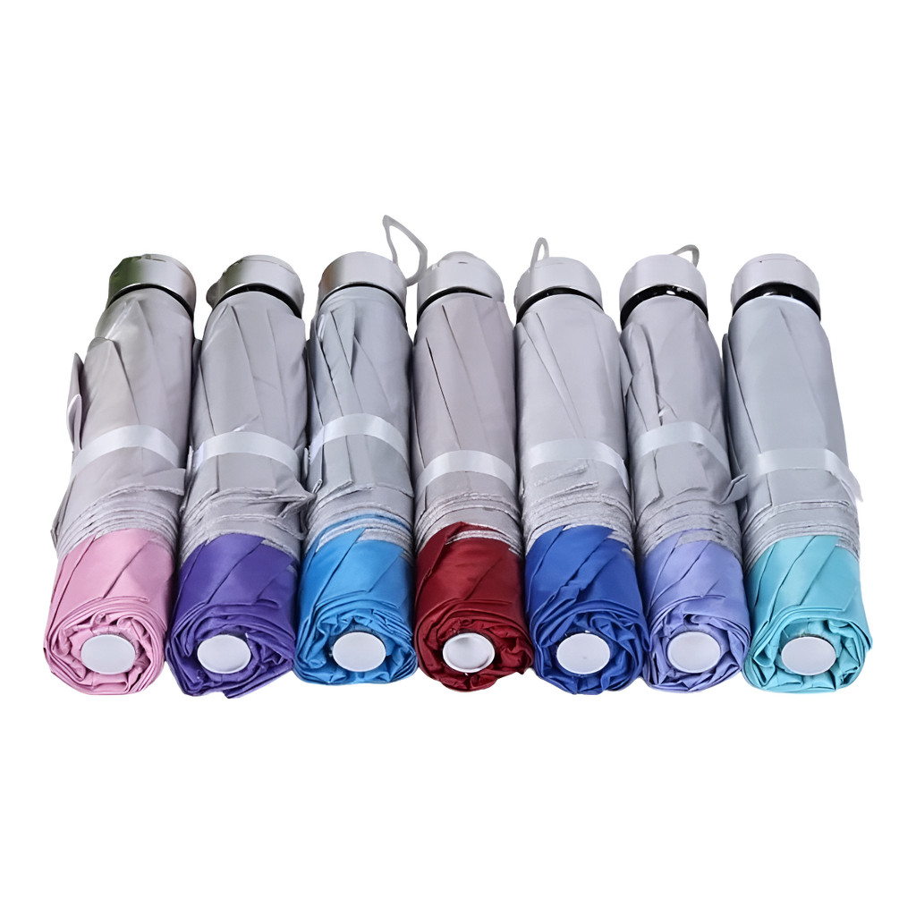 Kit 10 Sombrinhas Guarda Chuva Com Proteção Uv A