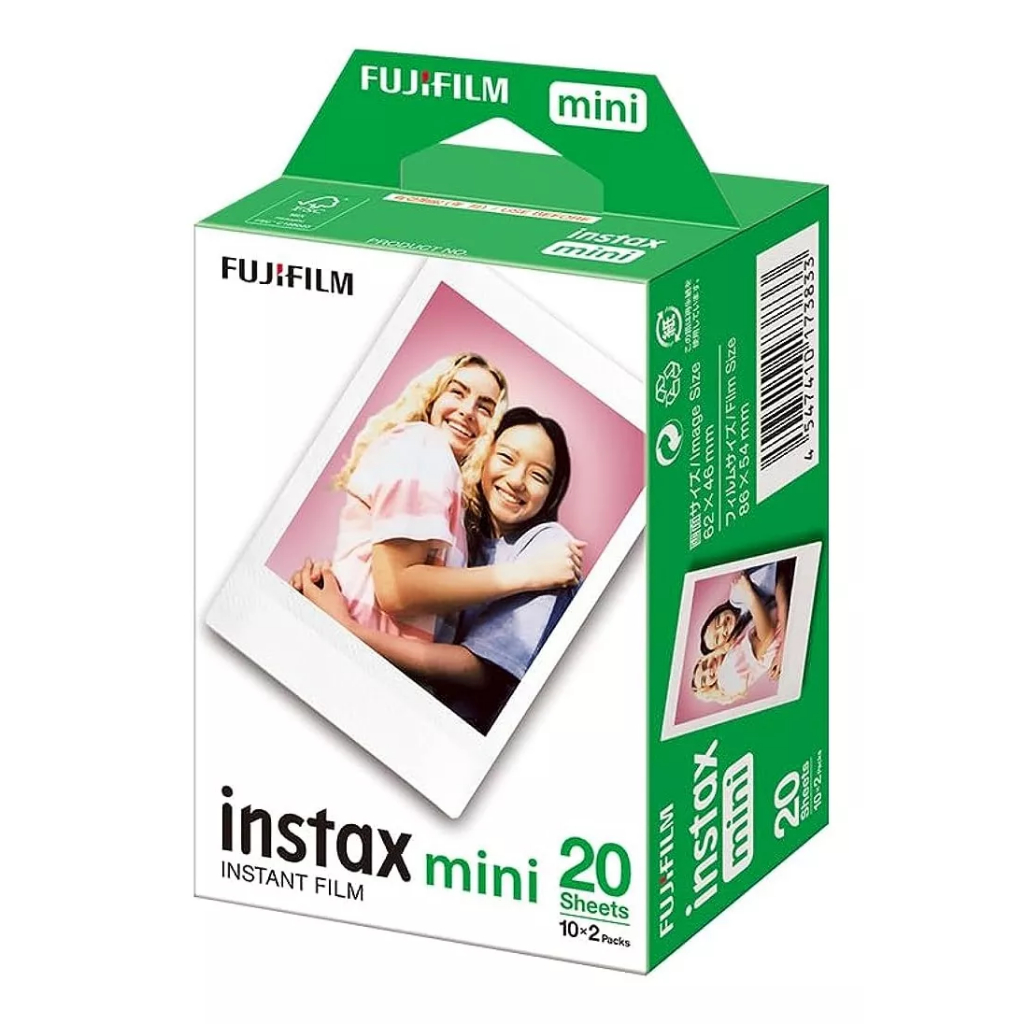 Filme Instax Mini Instantâneo Fujifilm Pack Com 2