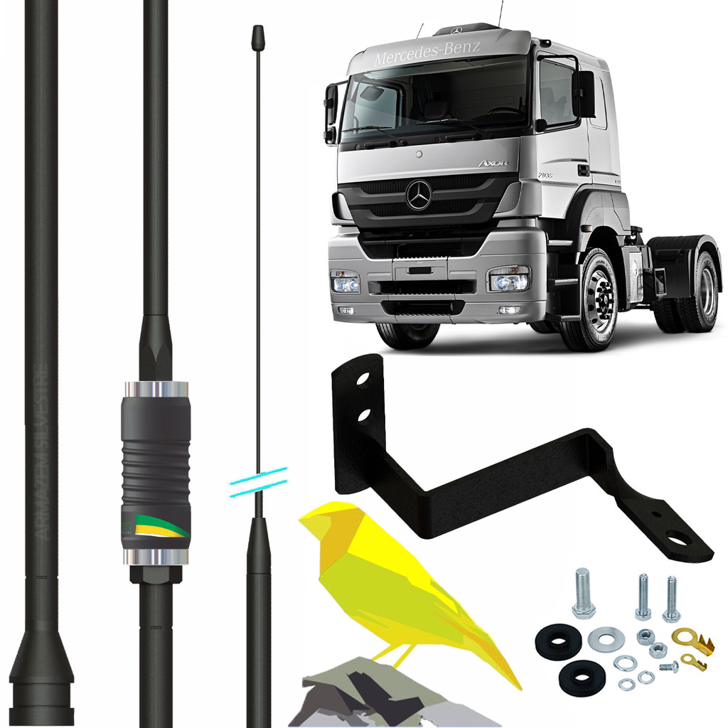 Antena Px Bobinada Alongador Canarinho Black Merce