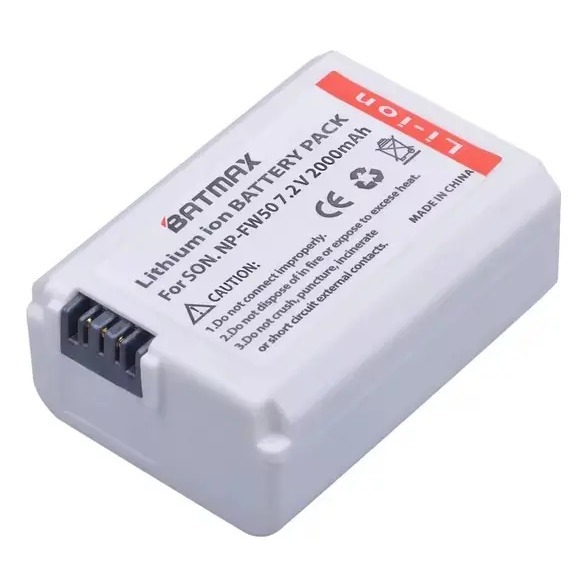 Bateria Sony NP-FW50 Batmax 2000mAh 7.2V Íon de L