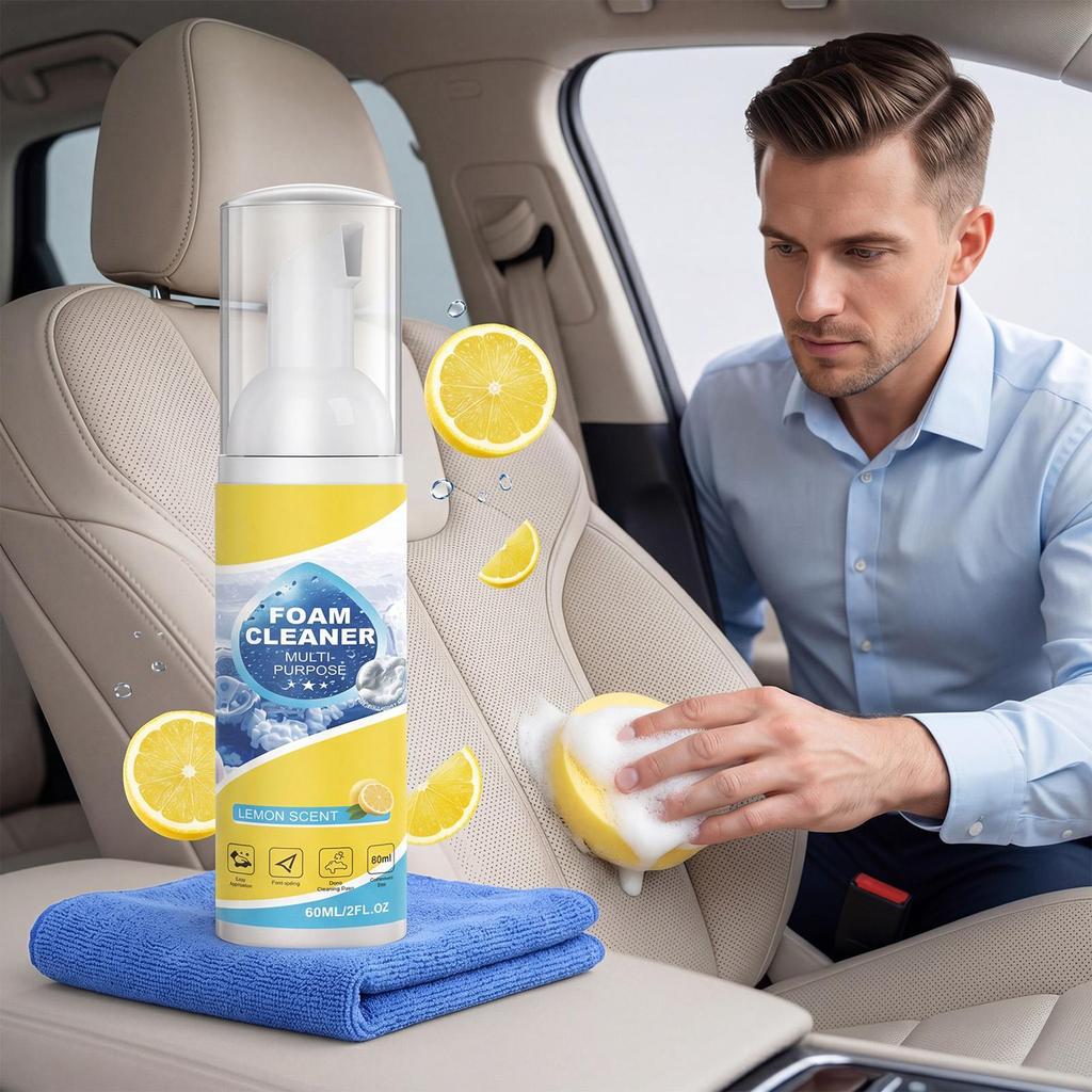 Limpador De Espuma 60ml , Agente Poderoso Multiuso