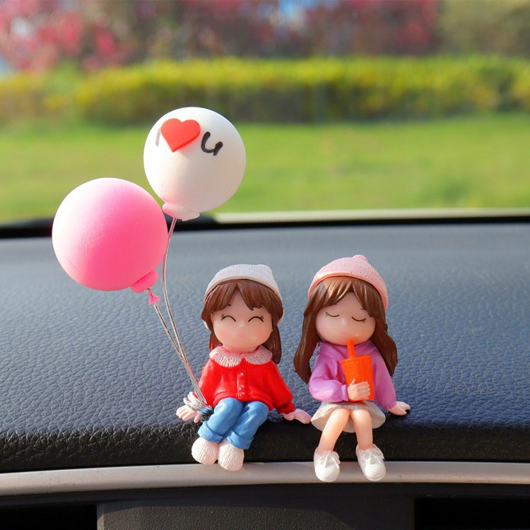 Decoração De Carro Fofa Enfeite Anime Bestie Bal
