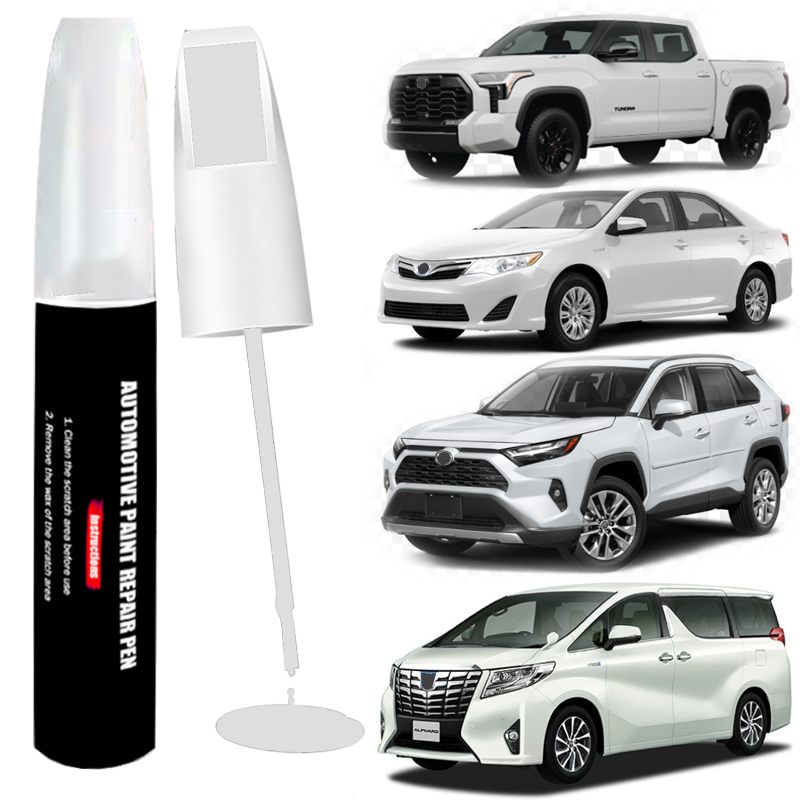 Toyota White Pearl Touch up Pen Tampa De Gelo Para