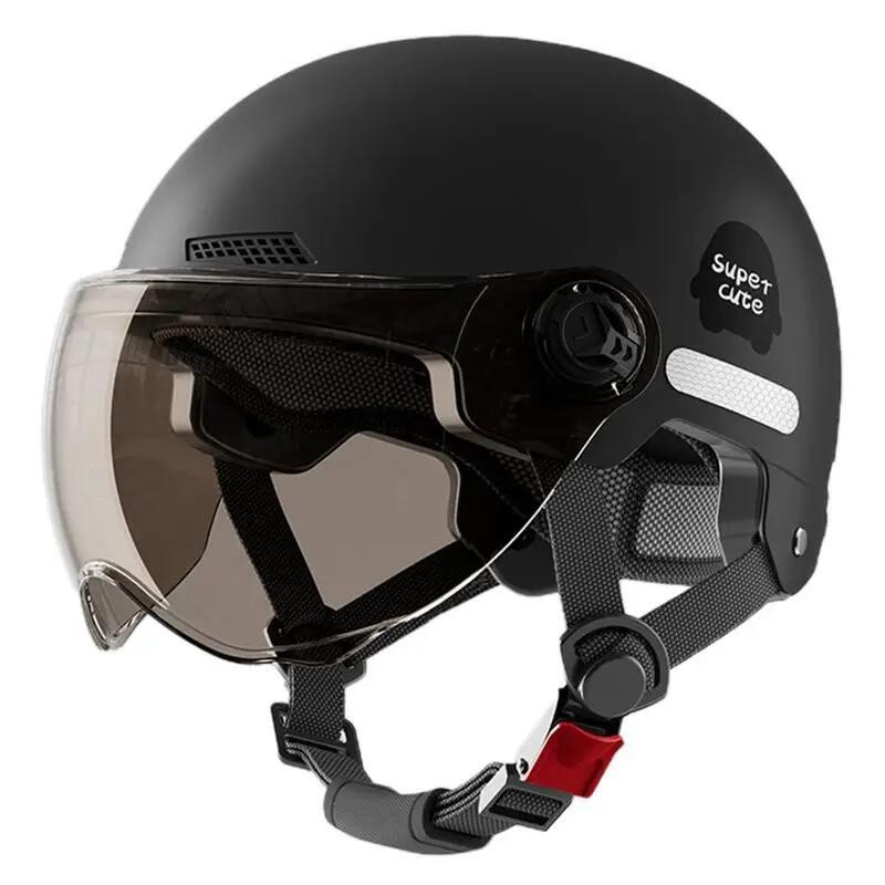 Capacete de Bicicleta Elétrica Leve e Ajustável 