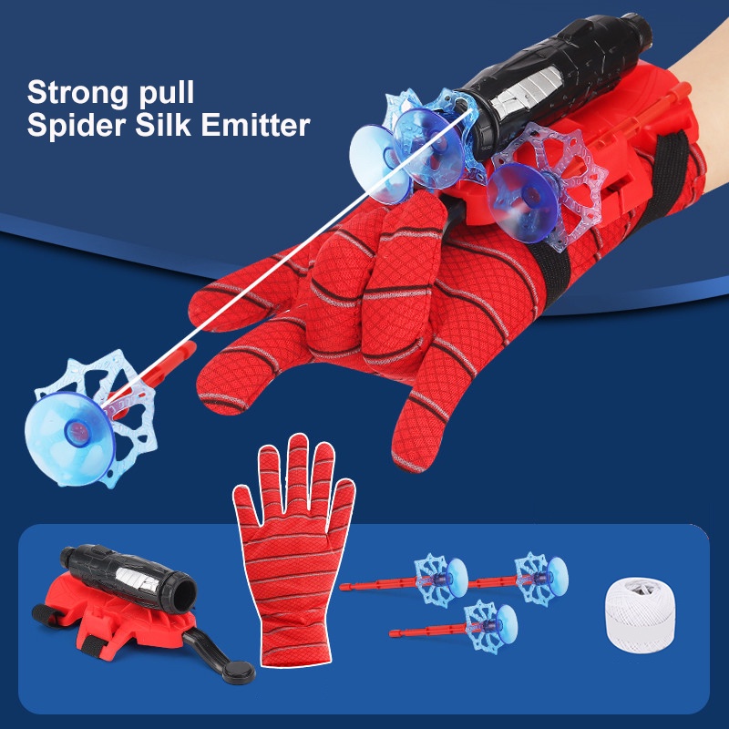 Luva Lançadora De Teia De Aranha , Brinquedo De P