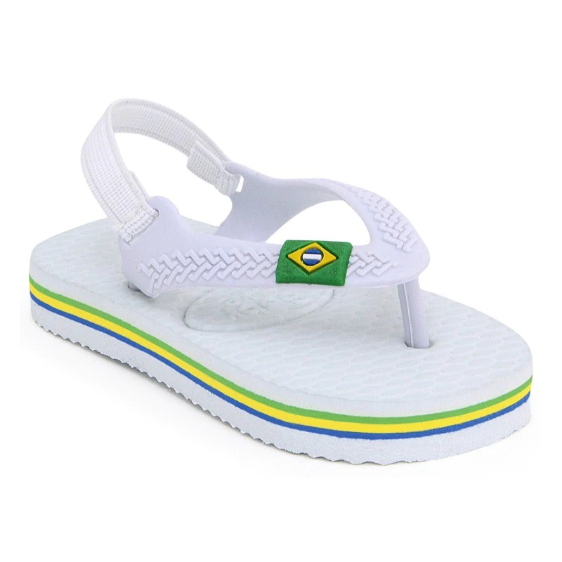 Chinelo De Dedo Bebê Sandália Infantil Elastico 