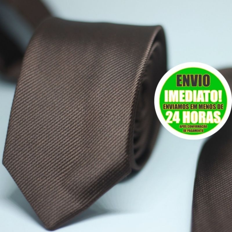 Gravata Slim Masculina Premium | Cores Variadas | 