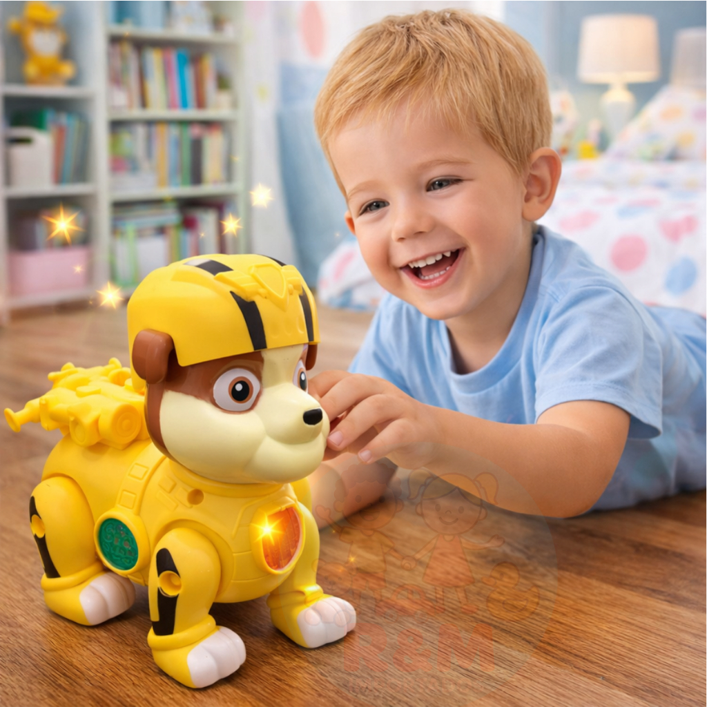 Brinquedo Infantil Cachorro Patrulha Rubbie Canina