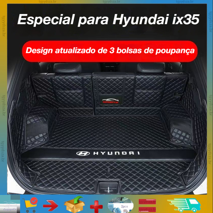 Compatível com o tapete do porta-malas do ix35 mo