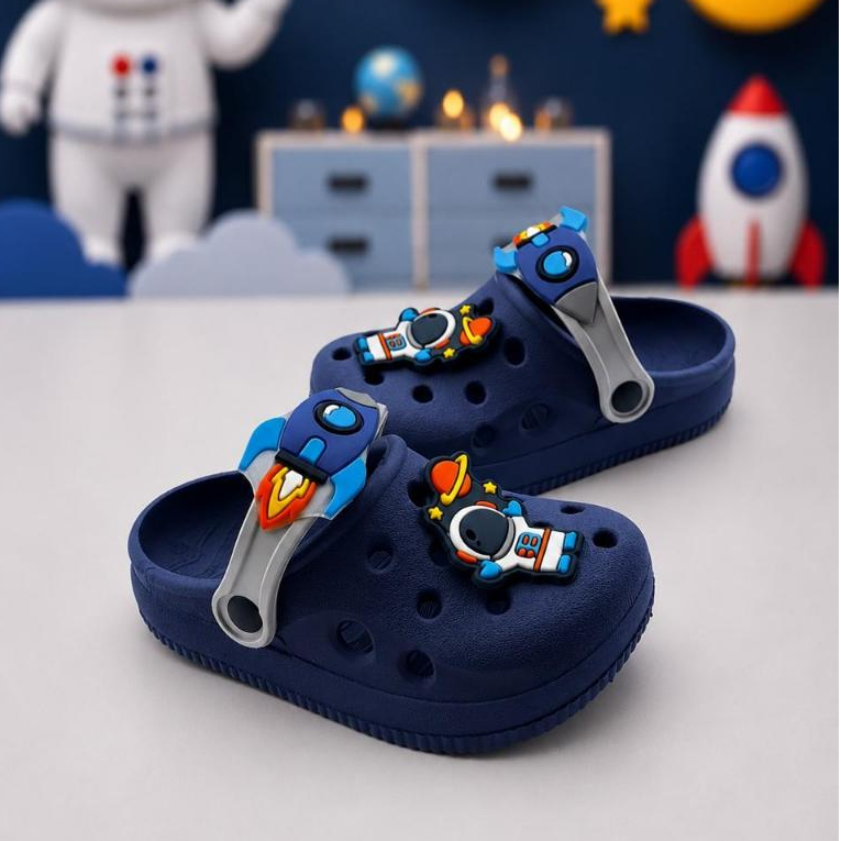 Babuche Infantil Para Meninos Astronauta Foguete D