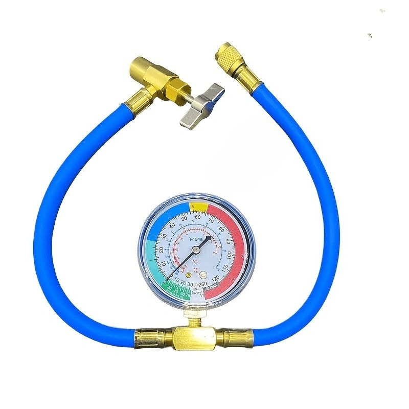 Kit De Mangueira De Recarga De Refrigerante AC Par
