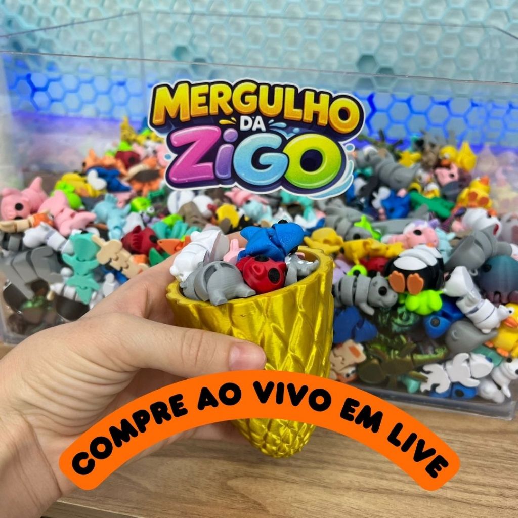 Mini Bichinhos Fofinhos Articuláveis Colecionáve