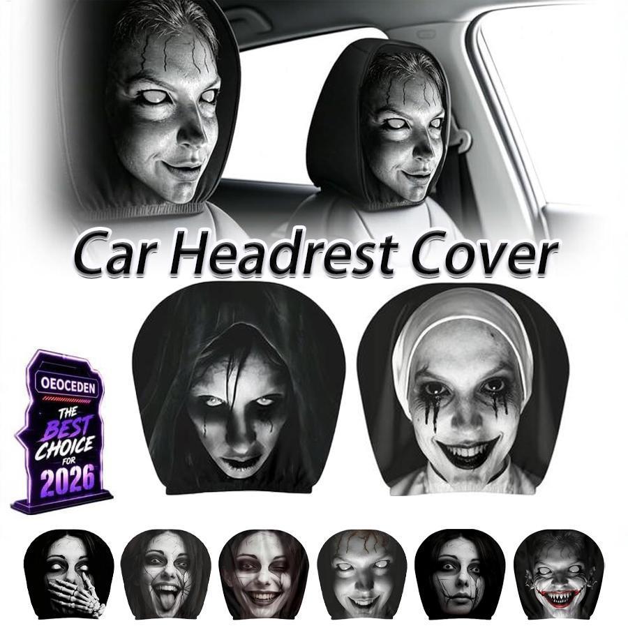 Capa De Encosto De Cabeça De Carro Com Impressão