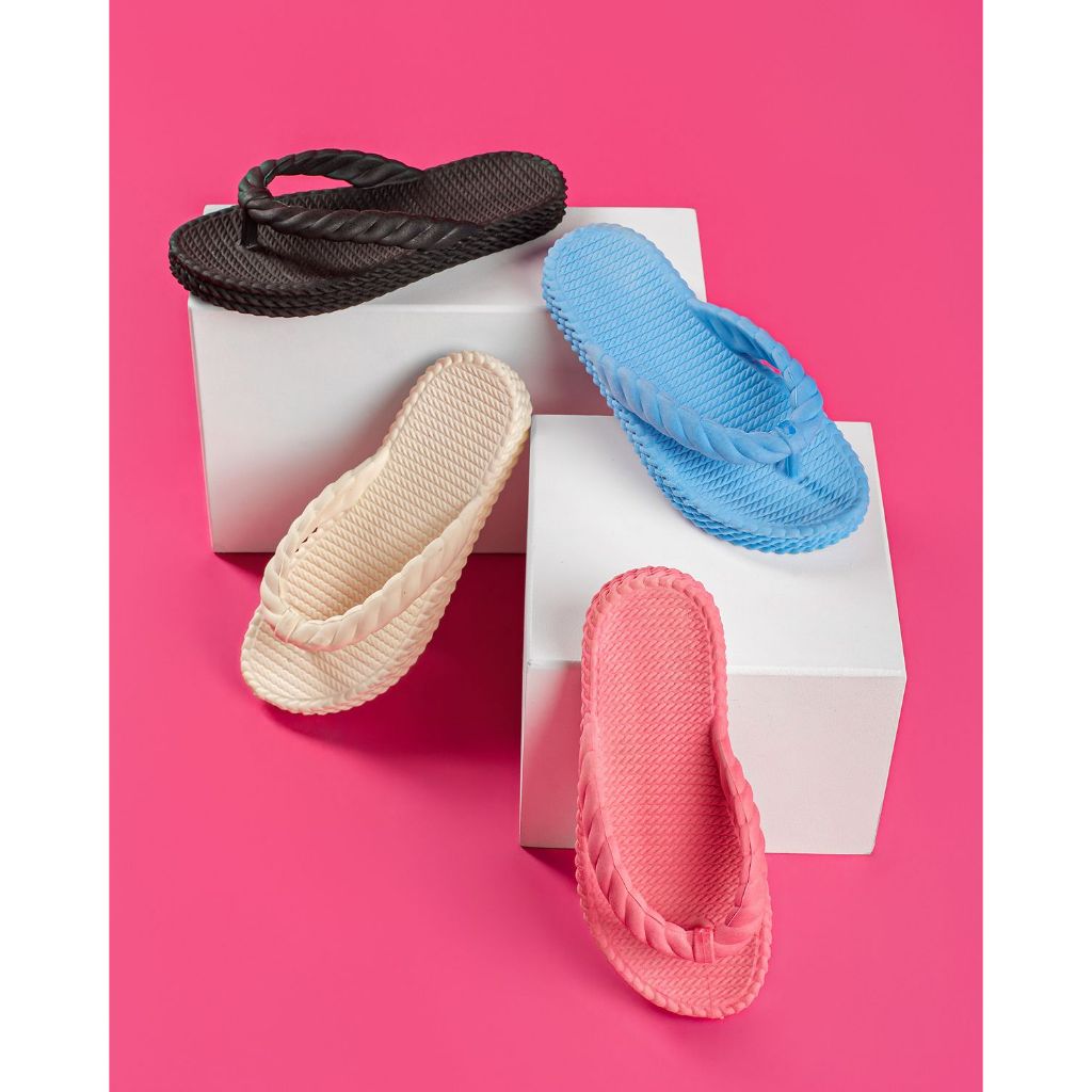Chinela 3TRANÇAS Feminino Nuvem Chinela ORTIPETIC
