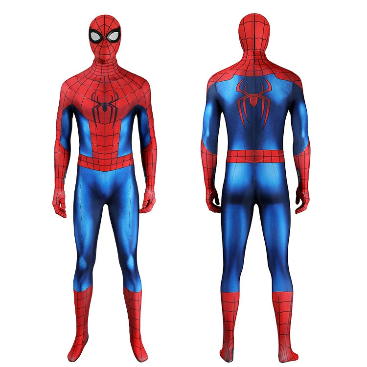 Super-Herói Aranha Traje Cosplay Zentai Macacão 