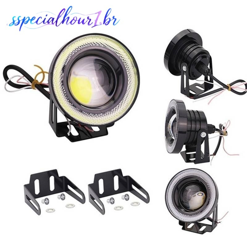 PCL 2.515w Carro Branco COB LED Projetor Olhos De 