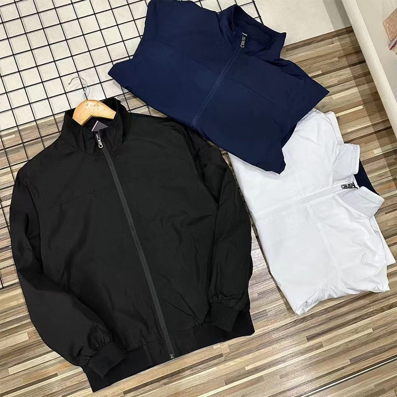 Jaqueta Casual Masculina , À Prova De Vento Para 