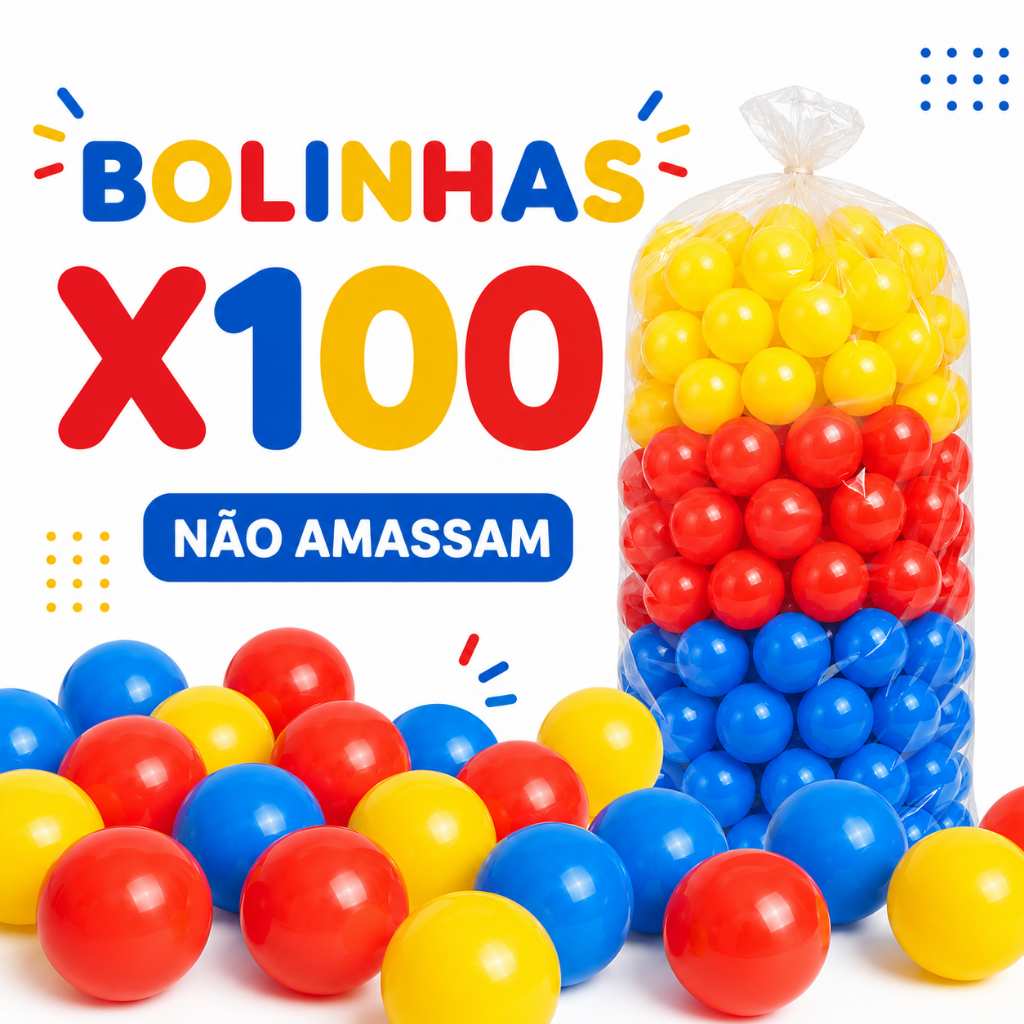 bolinhas para piscina 10 25 50 100 Un saco de boli