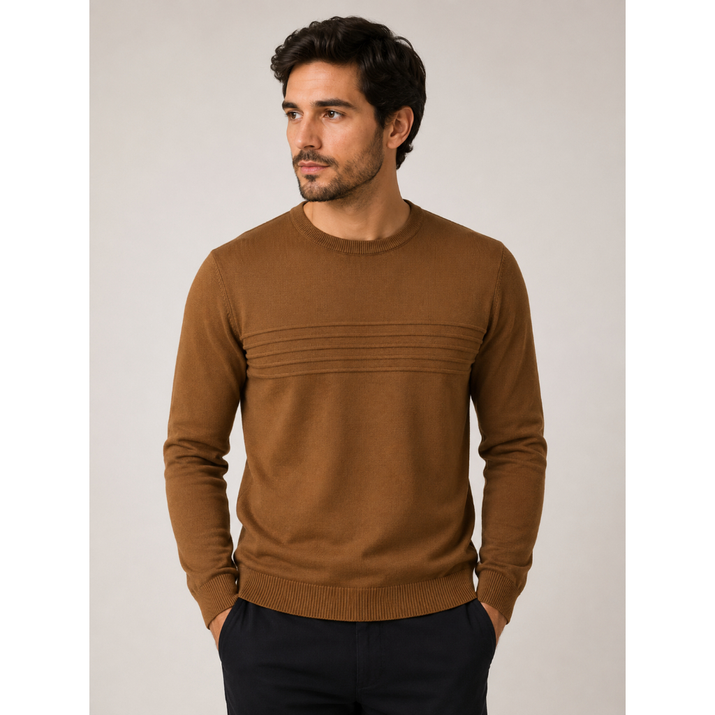 Blusa Manga Longa Masculina Suéter Basico Inverno