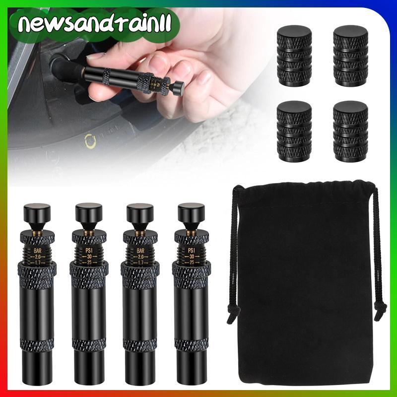 NN Conjunto De 4 Deflatores Automáticos De Pneus