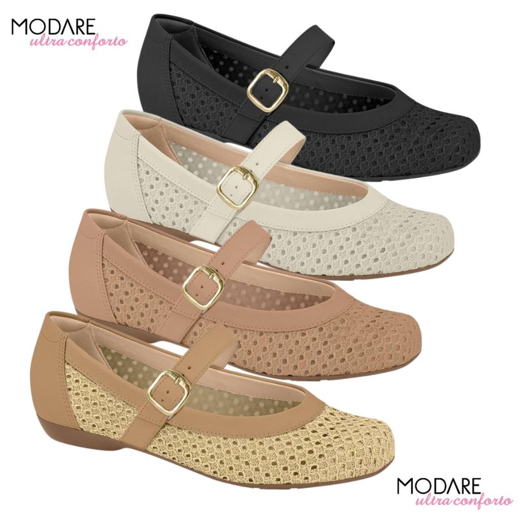 Sapatilha Mocassim Feminino Modare Confortavel Bai