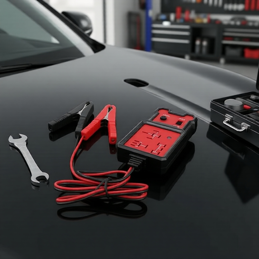 Testador de Relé Digital 12V 24V Ferramenta de Di