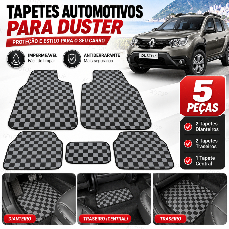 Artglococo 5pcs Tapetes De Piso Automático Pés C