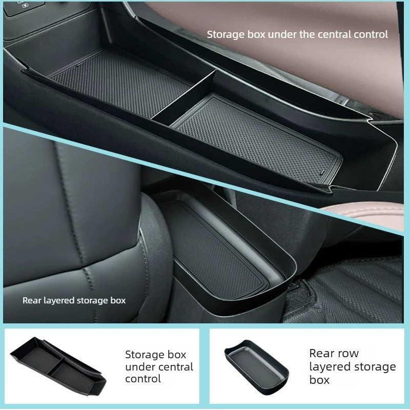 Para BYD Dolphin Mini Caixa De Armazenamento De Co