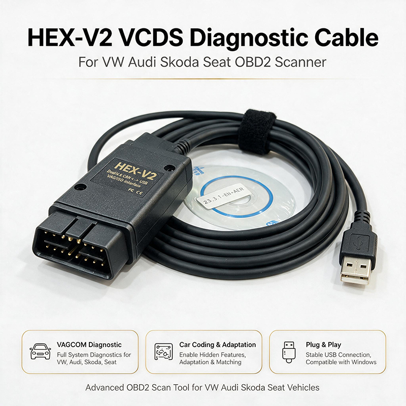 O Sistema De Diagnóstico Do Veículo HEX V2 VCDS