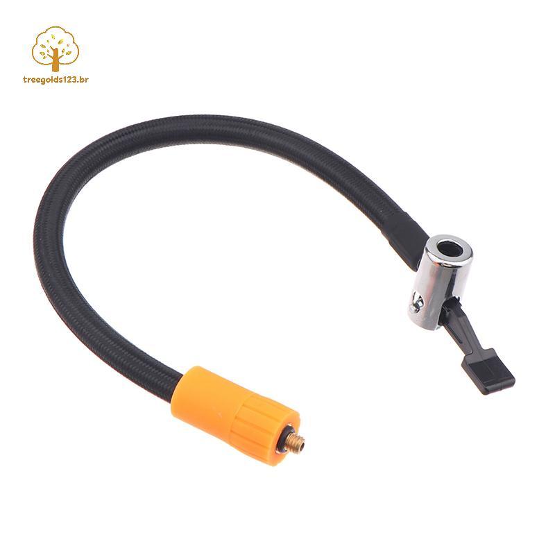 TREEG 30CM Rosca Fina Inflador De Pneus De Carro M