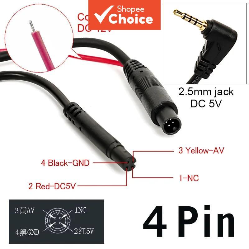 Câmera de Ré Veicular 1080p AHD à Prova dÁgua 