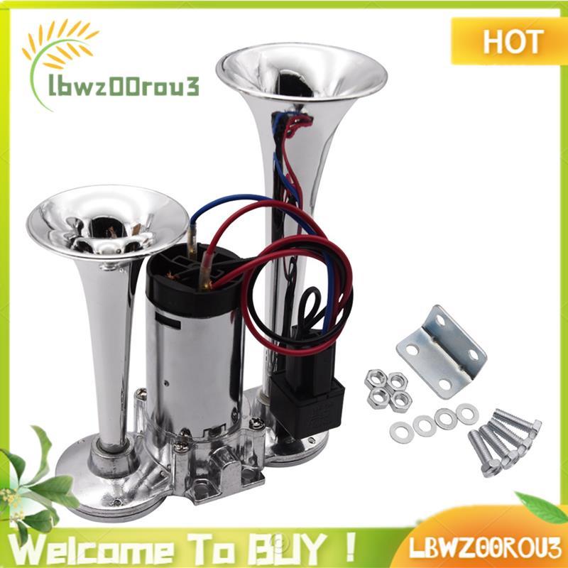 Para Buzina De Ar Do Carro 12V Trompetes Duplos V�