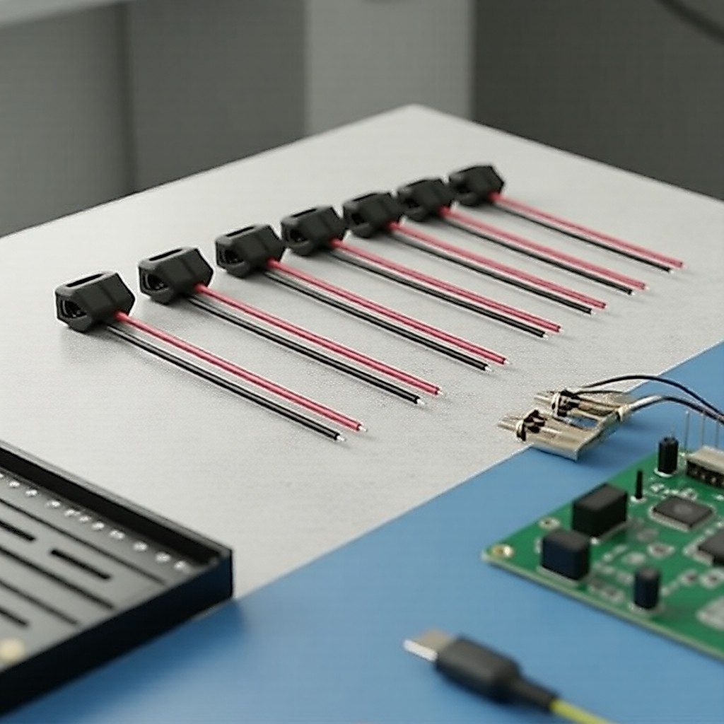 Pacote com 10 Conector Fêmea USB-C Tipo-C Preto 2