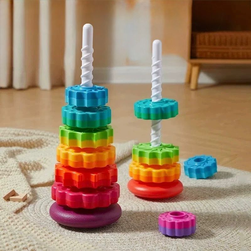 Brinquedo Infantil Educacional Giro Mágico 7 Peç