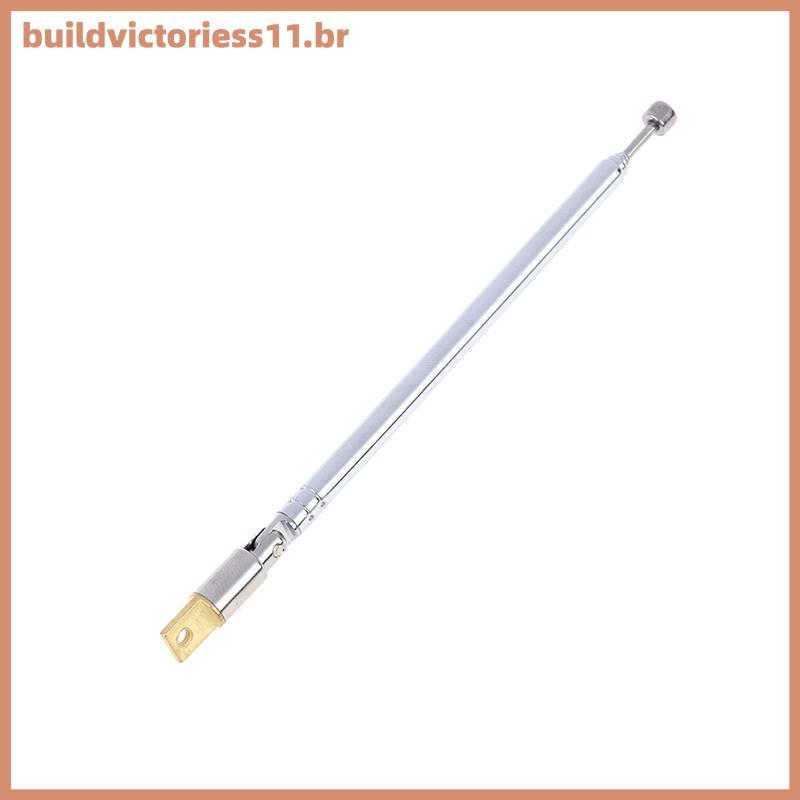 BDVT 1Pc 37cm 5 Seções Telescópicas De Aço Ino