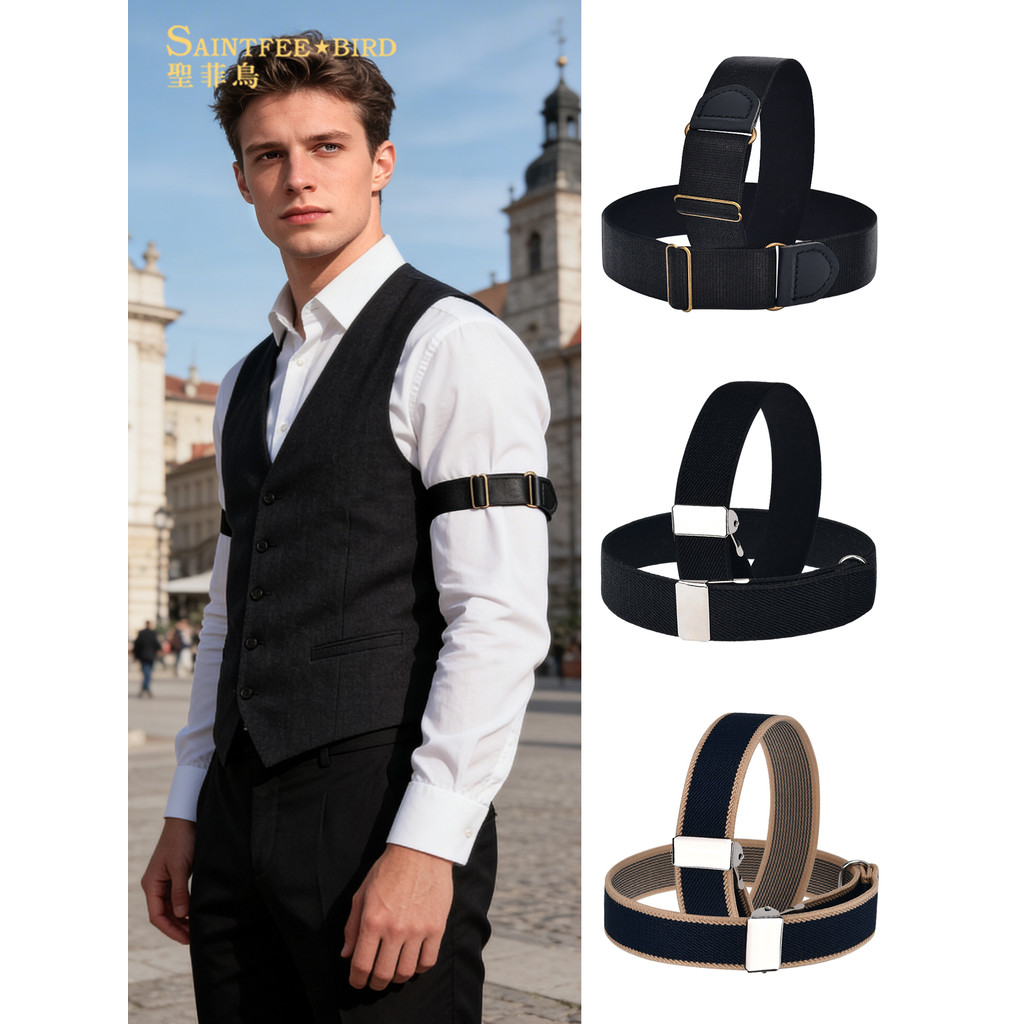 Camisa Formal manga Hoop camisa masculina manguito