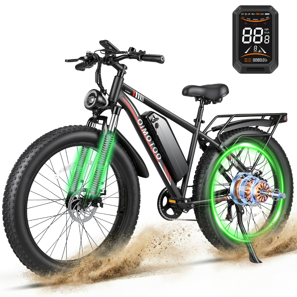 Bicicleta Elétrica Urbana e Off-Road 750W, Veloci