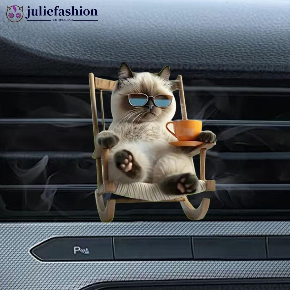 JULIEFASHION Cartoon Car Air Vent Aromaterapia Per