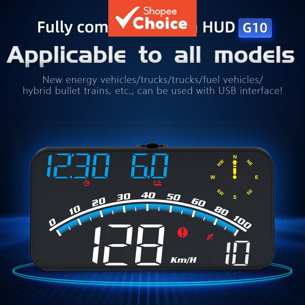 G10 GPS HUD Universal Display Digital Velocímetro