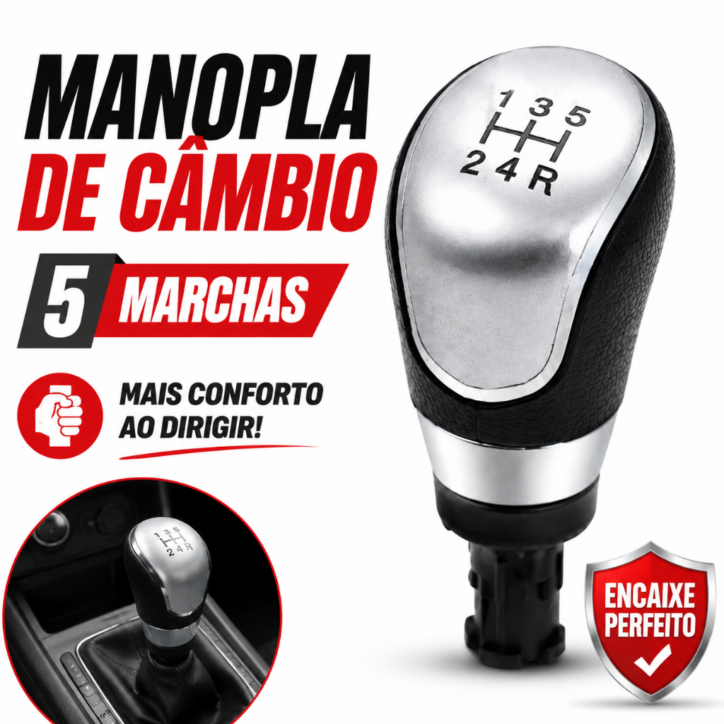 Manopla De Câmbio Ford Ka New Fiesta Ecosport 5 M