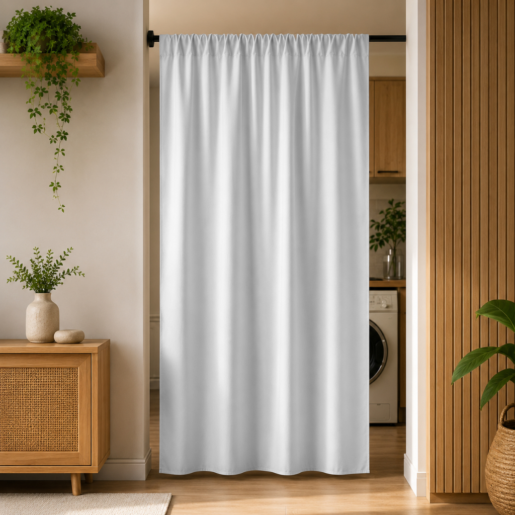 Cortina de Porta Estilo Passante Folha Única AVUL