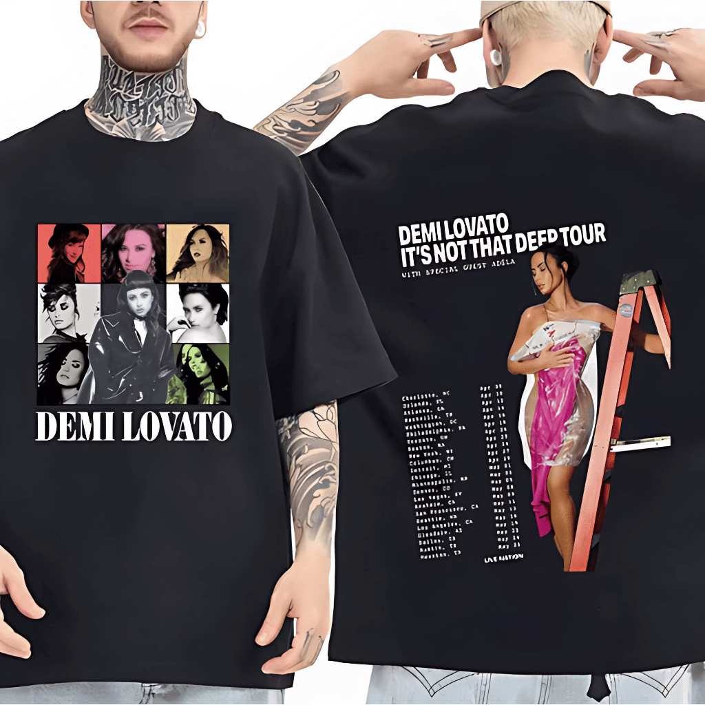 Camiseta Street Style Inspirada em Demi Lovato Alg