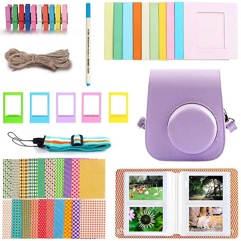 8 Kit Acessórios Para Instax Mini 12 / 11 Present