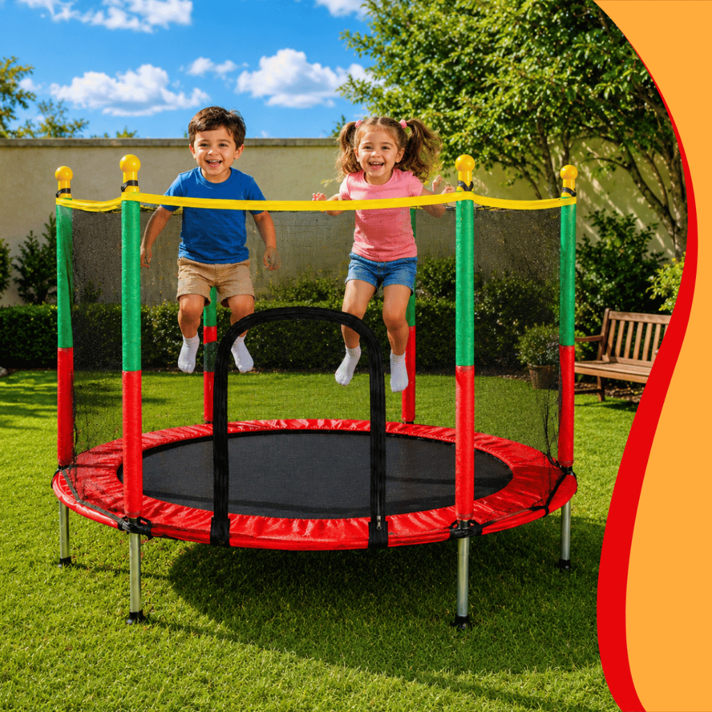 PULA PULA INFANTIL CAMA ELASTICA 140 CM TRAMPOLIM 