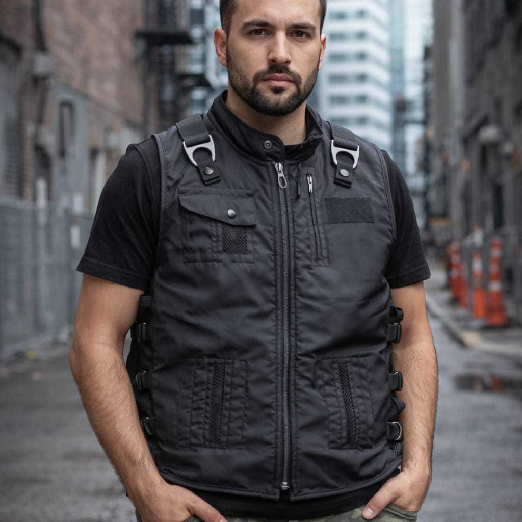 Colete Ap Vest + 4 Tags Colete Motoboy Colete Unis
