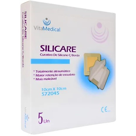 SILICARE – Curativo de Silicone Aderente com