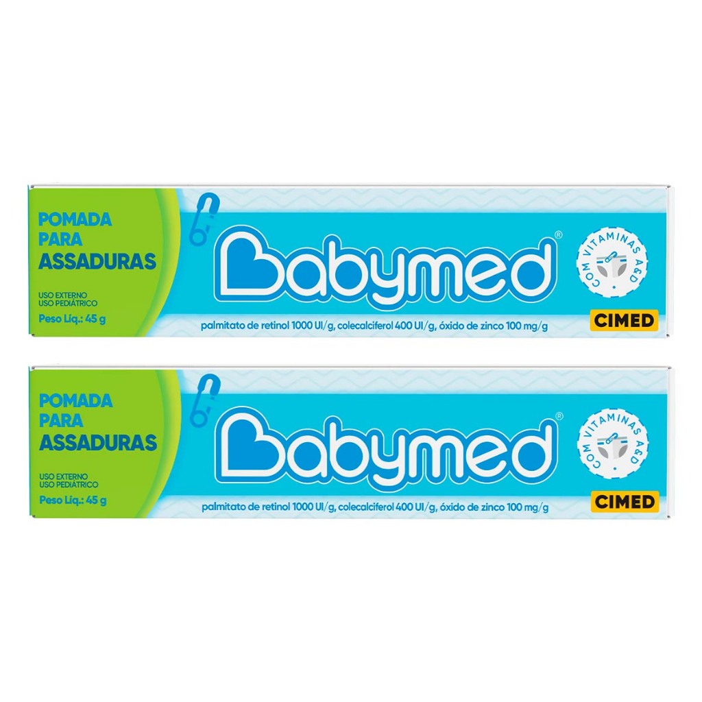 Kit 2 Pomadas Para Prevenção De Assaduras Babyme