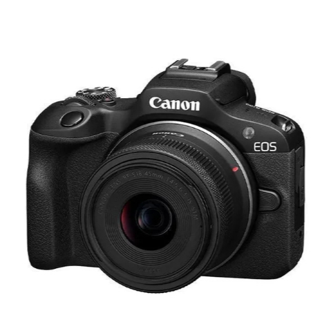 Câmera Canon EOS R100 mirrorless 4k com lente Rf-
