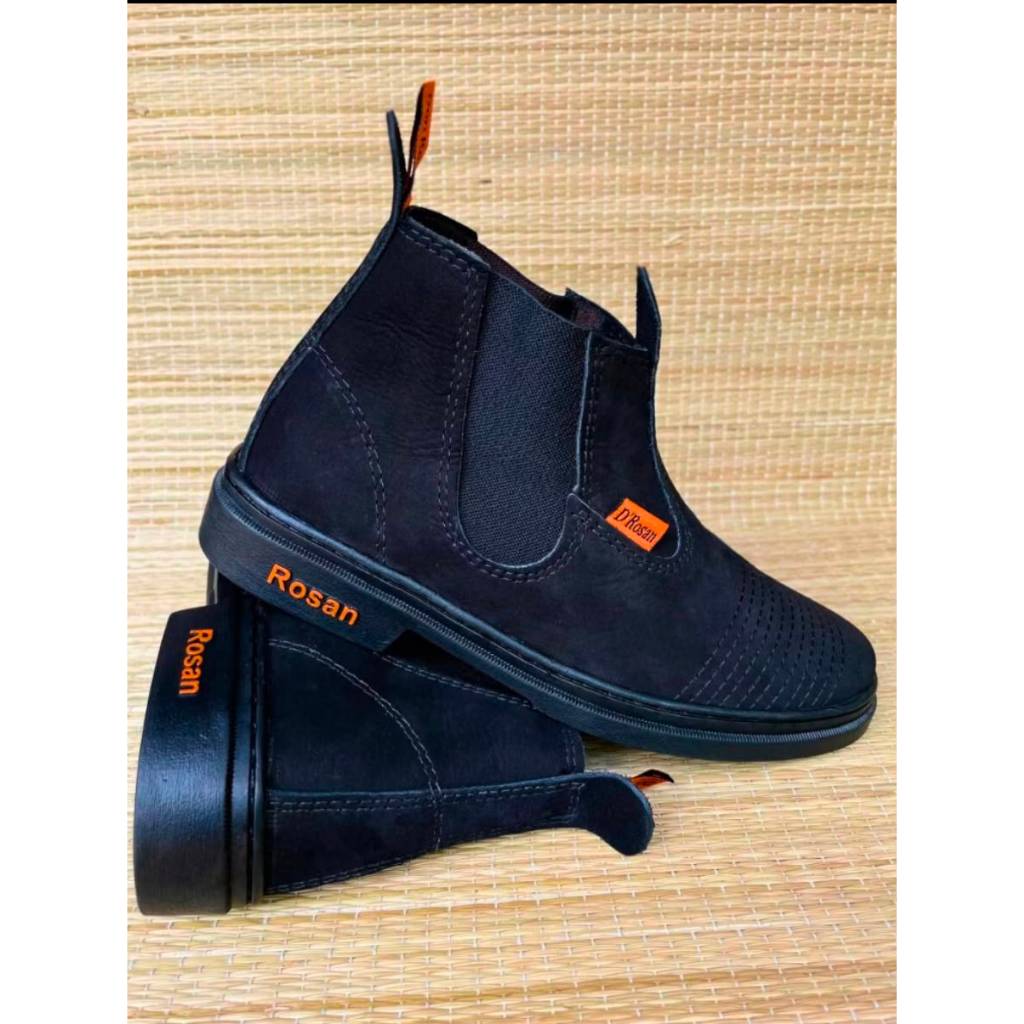 Bota Botina Masculina Don Rosan Bota Couro Nobuck 
